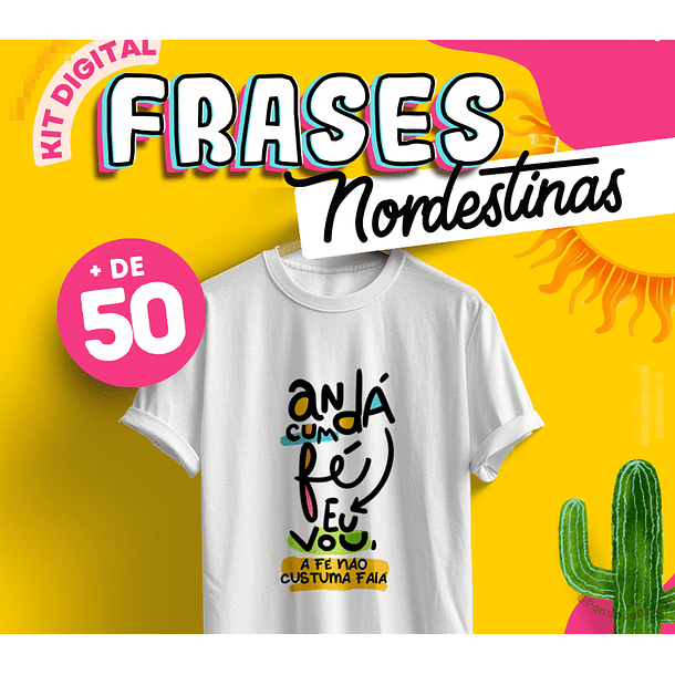 Kit Digital Frases Nordestina em Png   10