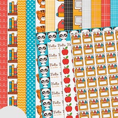 Kit Digital Volta as Aulas Bichos em Png 