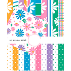 Kit Digital Meninas Retro em Png 2