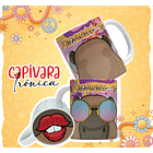 12 Artes para Caneca Capivara Debochada Arquivo em Jpg 2