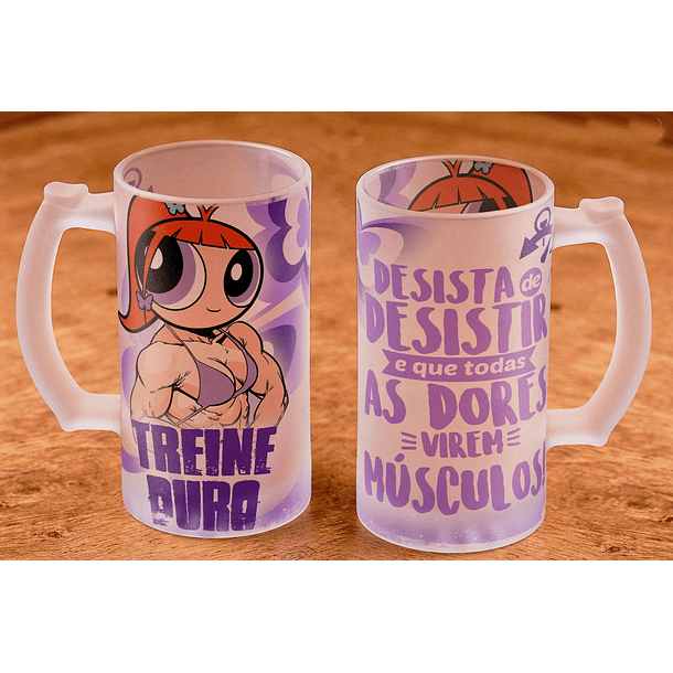 12 Artes para Copo Chopp Meninas Super Poderosas Arquivo em Jpg 3