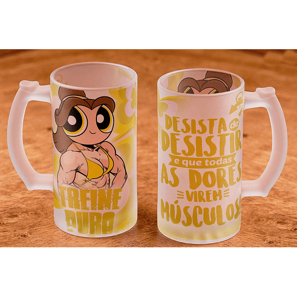 12 Artes para Copo Chopp Meninas Super Poderosas Arquivo em Jpg 5