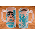 12 Artes para Copo Chopp Meninas Super Poderosas Arquivo em Jpg 6