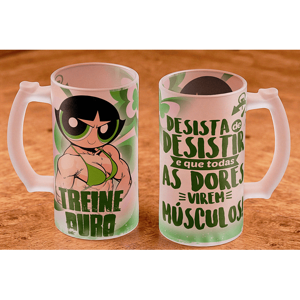 12 Artes para Copo Chopp Meninas Super Poderosas Arquivo em Jpg 7