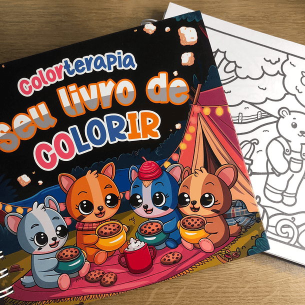 Kit Digital Livros para Colorir Colorterapia Pascoa e outros  em Pdf 5