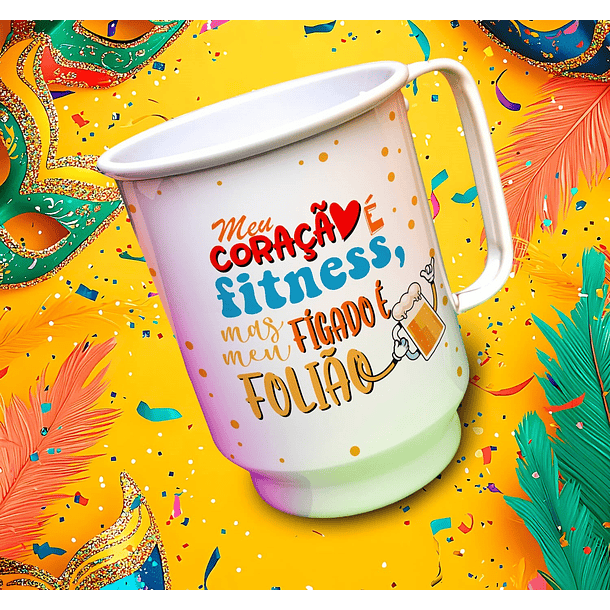 13 Artes para Copo Chopp Carnaval Arquivo Editável 3