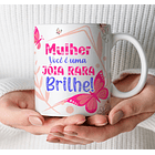 26 Artes para Caneca Alfabeto Dia das Mulheres Arquivo Editável 6