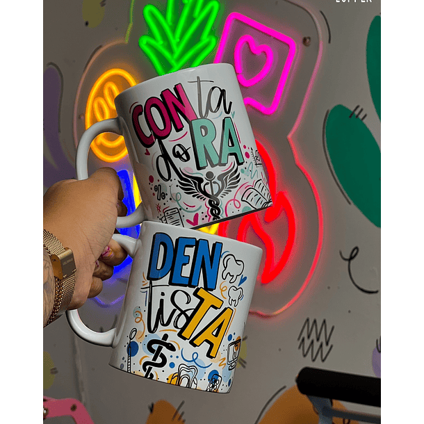 118 Artes para Caneca Profissões Arquivo em Jpg 6