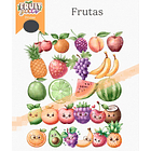 Kit Digital Frutinhas Aquarelado Png  1