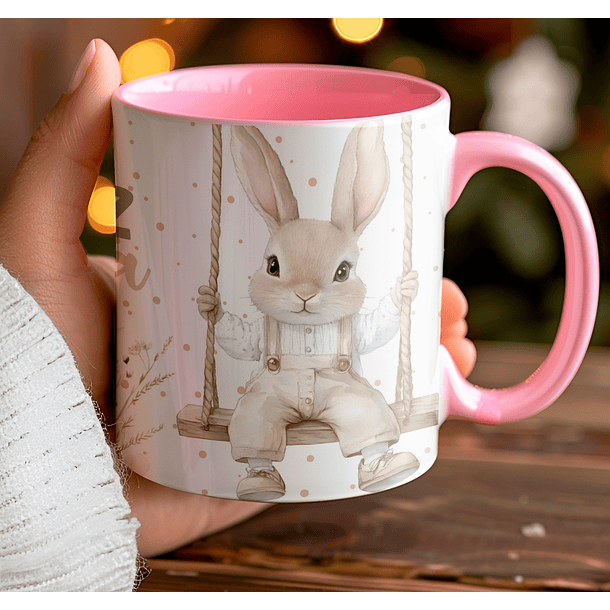 10 Artes para Caneca Páscoa Vintage Arquivo Editável 1