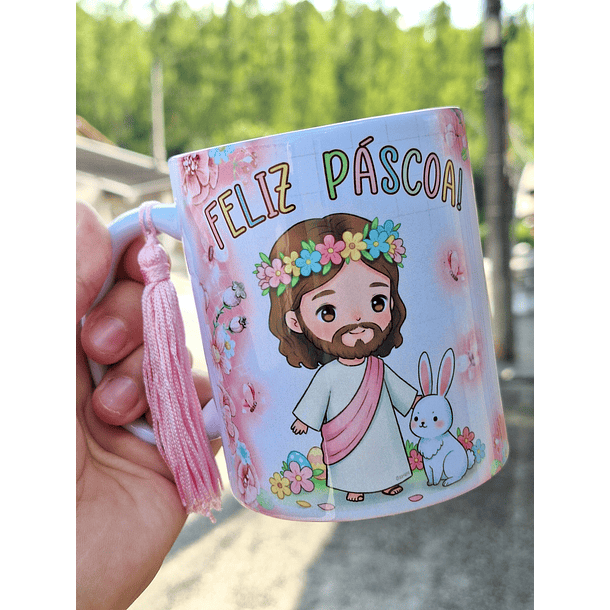 5 Artes para Caneca A verdadeira Páscoa Jesus Arquivo em Jpg 6