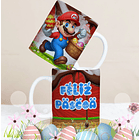 27 Artes para Caneca Páscoa Personagens Arquivo Editável 10