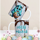 27 Artes para Caneca Páscoa Personagens Arquivo Editável 21