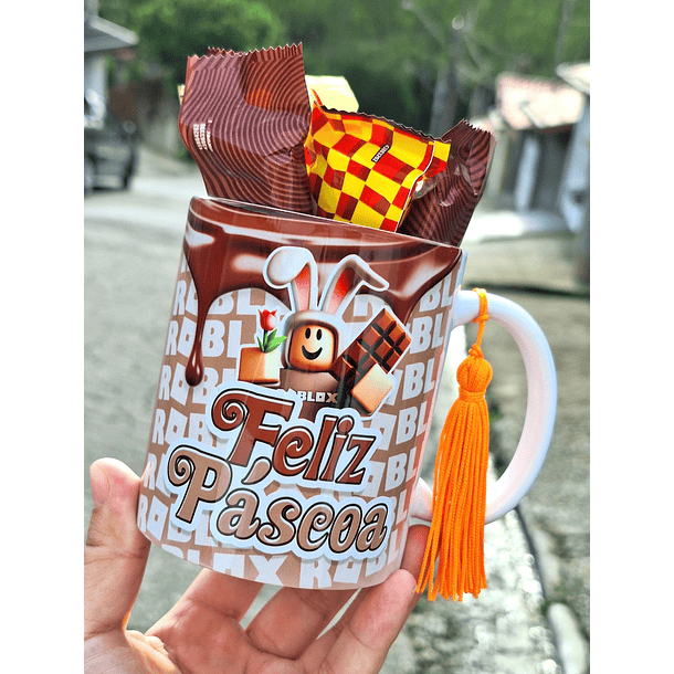 10 Artes para Caneca Páscoa Roblox Arquivo em Jpg 7