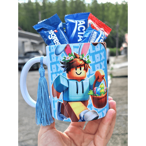10 Artes para Caneca Páscoa Roblox Arquivo em Jpg 8