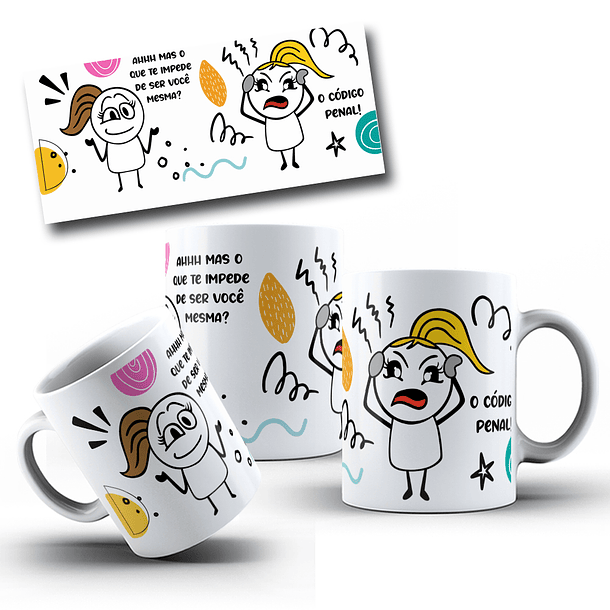 4 Artes para Caneca Flork Memes Frases em Jpg  2