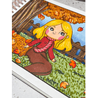 Kit Digital Livro de Colorir Colorindo Menininhas em Pdf 4