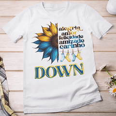 7 Artes para Camisa Sindrome de Down em Png 