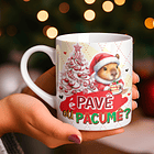 8 Artes para Caneca Natal Capivara Arquivo Editável 6