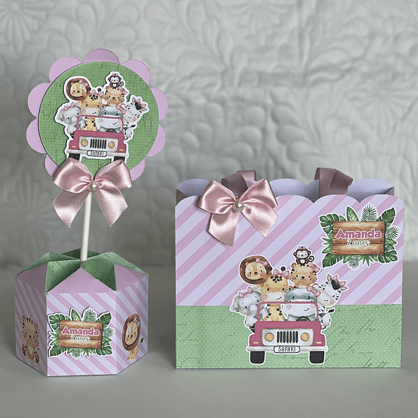 Arquivos de Corte Mimos Festa Safari Rosa 7