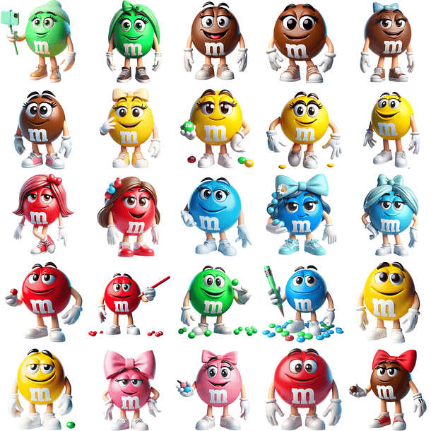 9 Artes para Canecas MMs Páscoa 3D Arquivo em Jpg 10