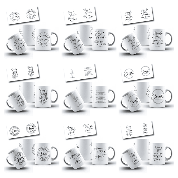 50 Artes para Caneca Salmos e Proverbios Arquivo em Jpg  4