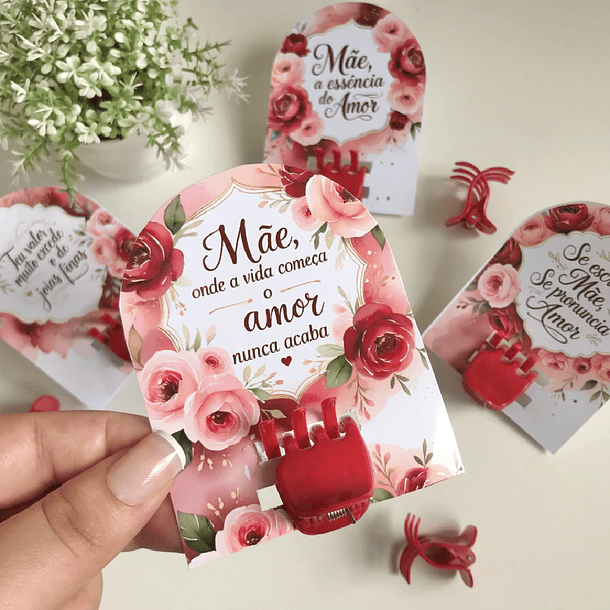 Arquivos de Corte Dia das Mães Floral Mimos Arquivo em Pdf 4
