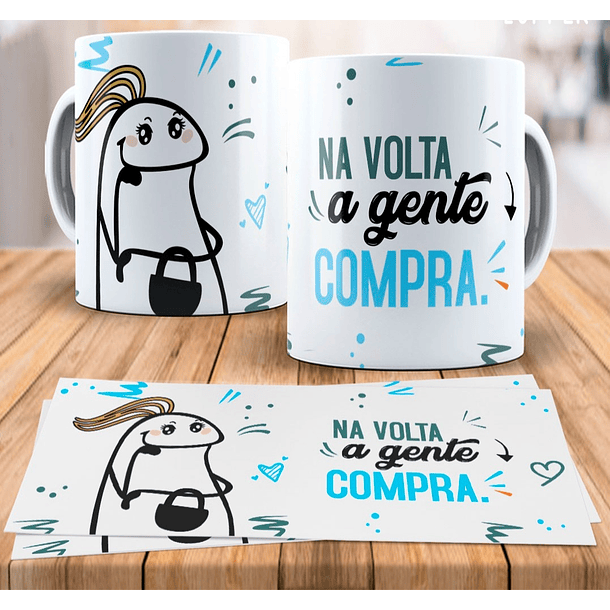 8 Artes para Caneca Flork Dia das Mãe Arquivo em Jpg  6