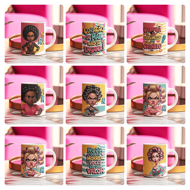 28 Artes para Caneca Mãe Raiz Dia das Mães Arquivo em Jpg  2