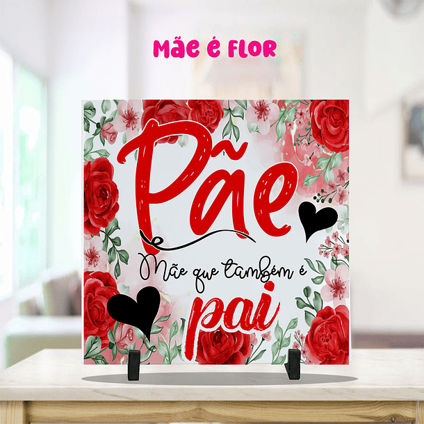 14 Artes para Caneca e Azulejo Dia das Mães  Arquivo Editável 4