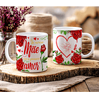 14 Artes para Caneca e Azulejo Dia das Mães  Arquivo Editável 6