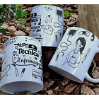 3 Artes Caneca Tecnico de Enfermagem Arquivo Editável  1