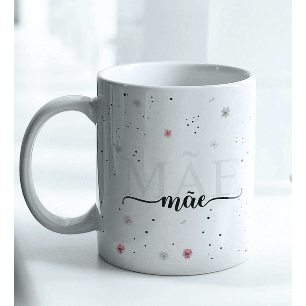 6 Artes para Caneca Mamãe, Dinda, Avó Jardim Arquivo Editável 1