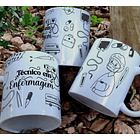 3 Artes Caneca Tecnico de Enfermagem Arquivo Editável  3