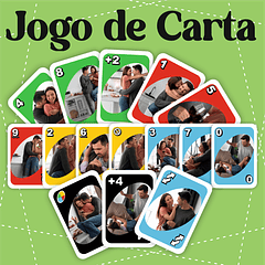Arquivo Jogo de Carta Uno Dia dos Namorados Arquivo Editável 