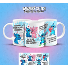 11 Artes para Caneca Karaokê Stitch Músicas de Amor Arquivo em Png  2