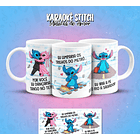 11 Artes para Caneca Karaokê Stitch Músicas de Amor Arquivo em Png  3