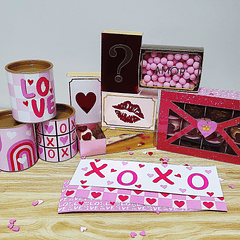 Arquivo de Corte Caixa Surpresa Dia dos Namorados Arquivo em Pdf  