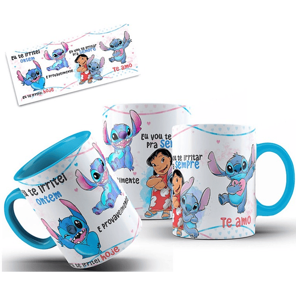 Arte para Caneca Eu Te irritei ontem Eu te irritei hoje e provavelmente eu vou te irritar pra sempre Arquivo em Png 4