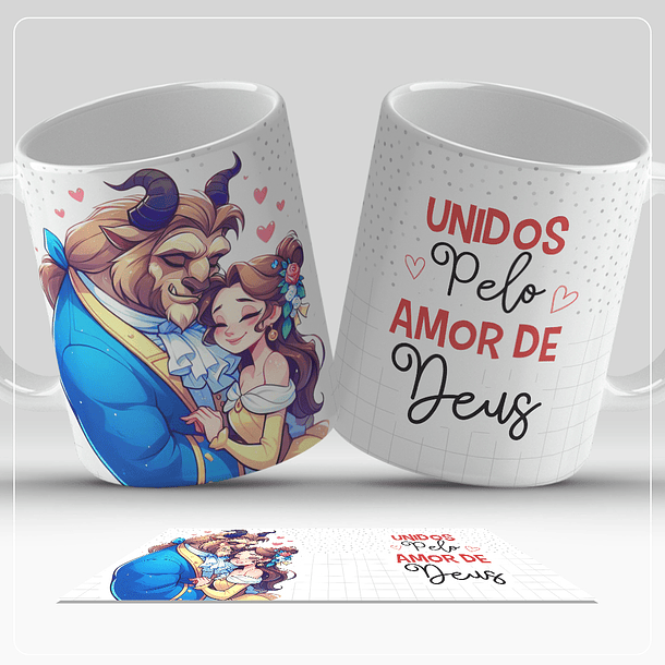 13 Artes para Caneca Dia dos Namorados Personagens Casal Arquivo em Jpg  5
