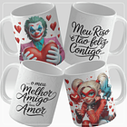 16 Artes para Caneca Dia dos Namorados Par Personagens Arquivo em Jpg 5