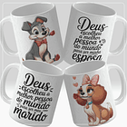 16 Artes para Caneca Dia dos Namorados Par Personagens Arquivo em Jpg 6