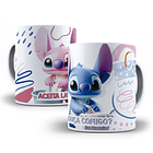8 Artes para Caneca Dia dos Namorados Stitch Arquivo Editável 6