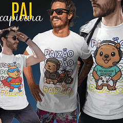 10 Artes para Camisa Dia dos Pais  Capivara Arquivo em Png