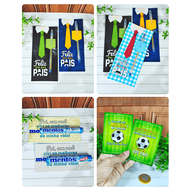 Arquivos prontos Mimos Dia dos Pais Arquivos em Png 4