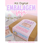 Kit Digital Embalagens Fofas + Mimos em Png  1