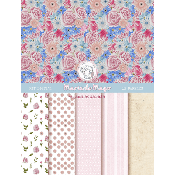 Kit Digital Virgem Maria, Fátima Maria Auxiliadora em Png 7