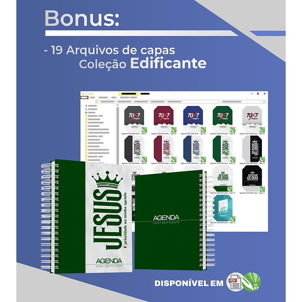 Arquivo Agenda Edificante Gospel 2026 Arquivo Editável  4