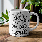 14 Artes para Caneca Dia dos Pais Frases Arquivo Editável 10