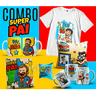 106 Artes para Caneca, azulejo, almofada, e Camisa Dia dos Pais Cartoon + Kit Digital em Jpg 18